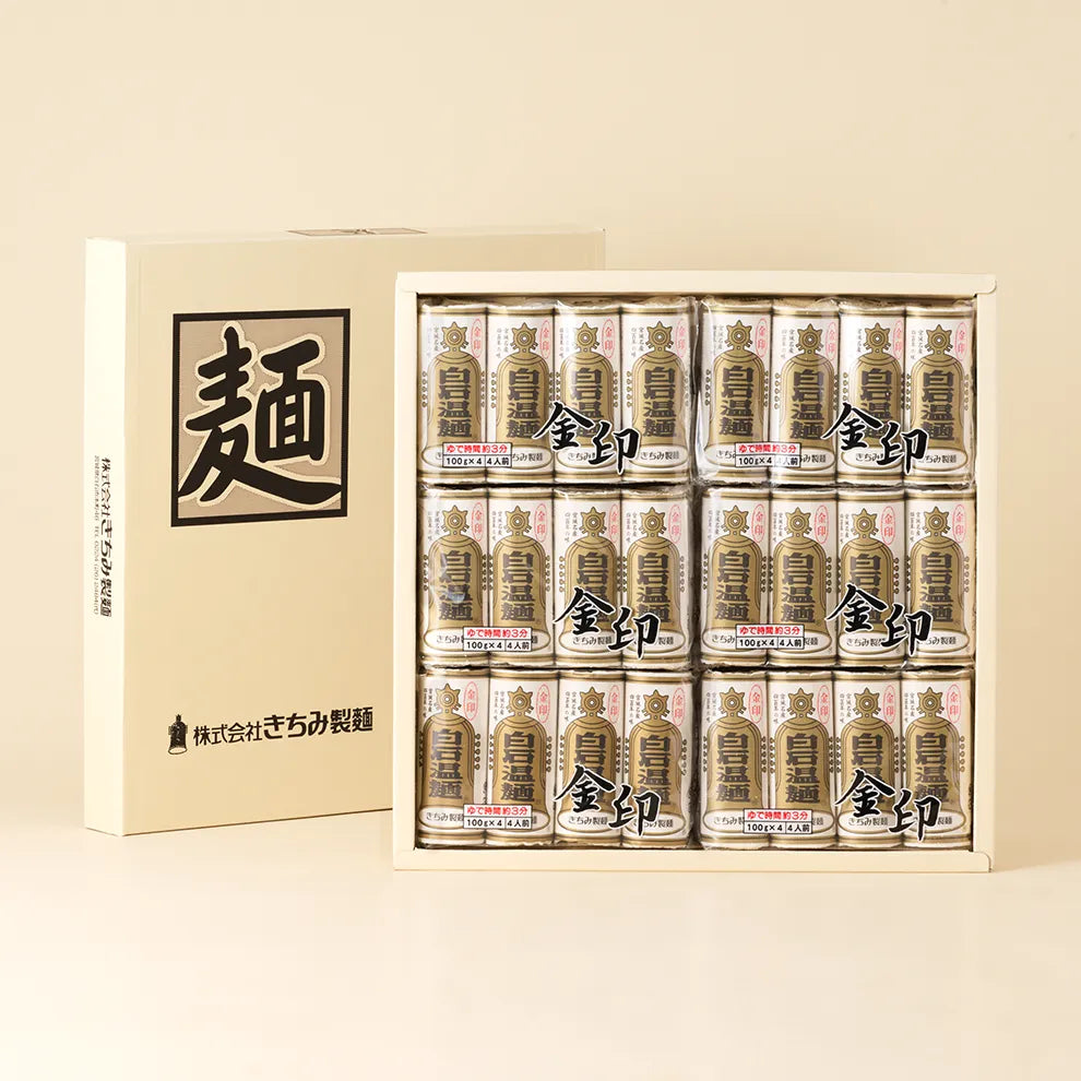 金U-24束入(金印温麺24束) 100g*4束*6袋 商品画像