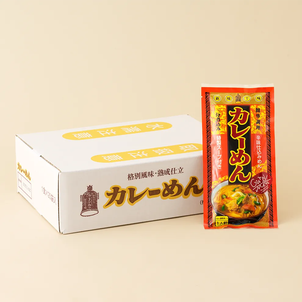 カレーめん 20袋入 92g*20袋 商品画像