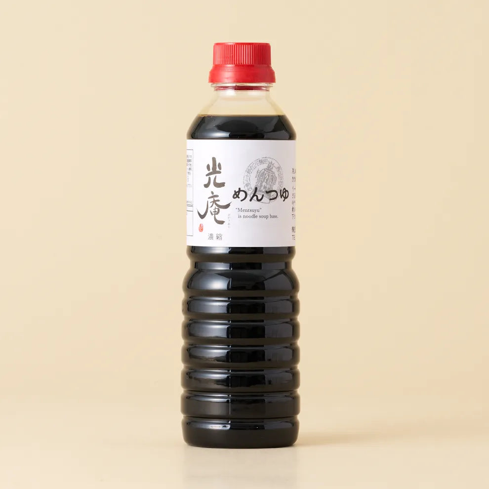 光庵めんつゆ 500ml 商品画像