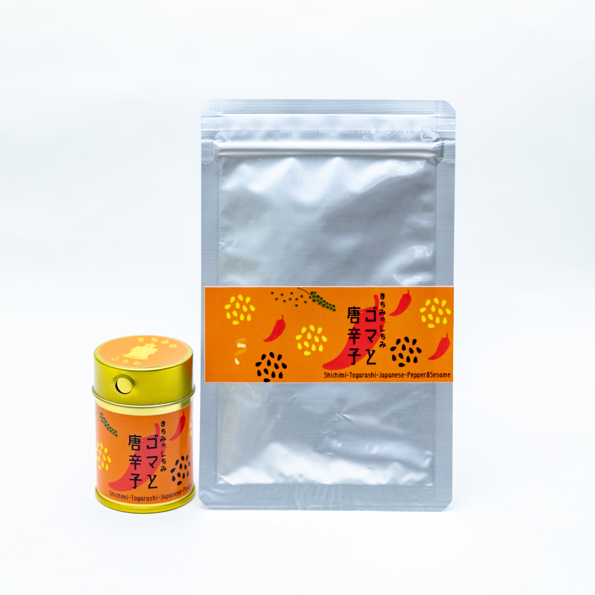 きちみのしちみ ゴマと唐辛子＆七味専用缶