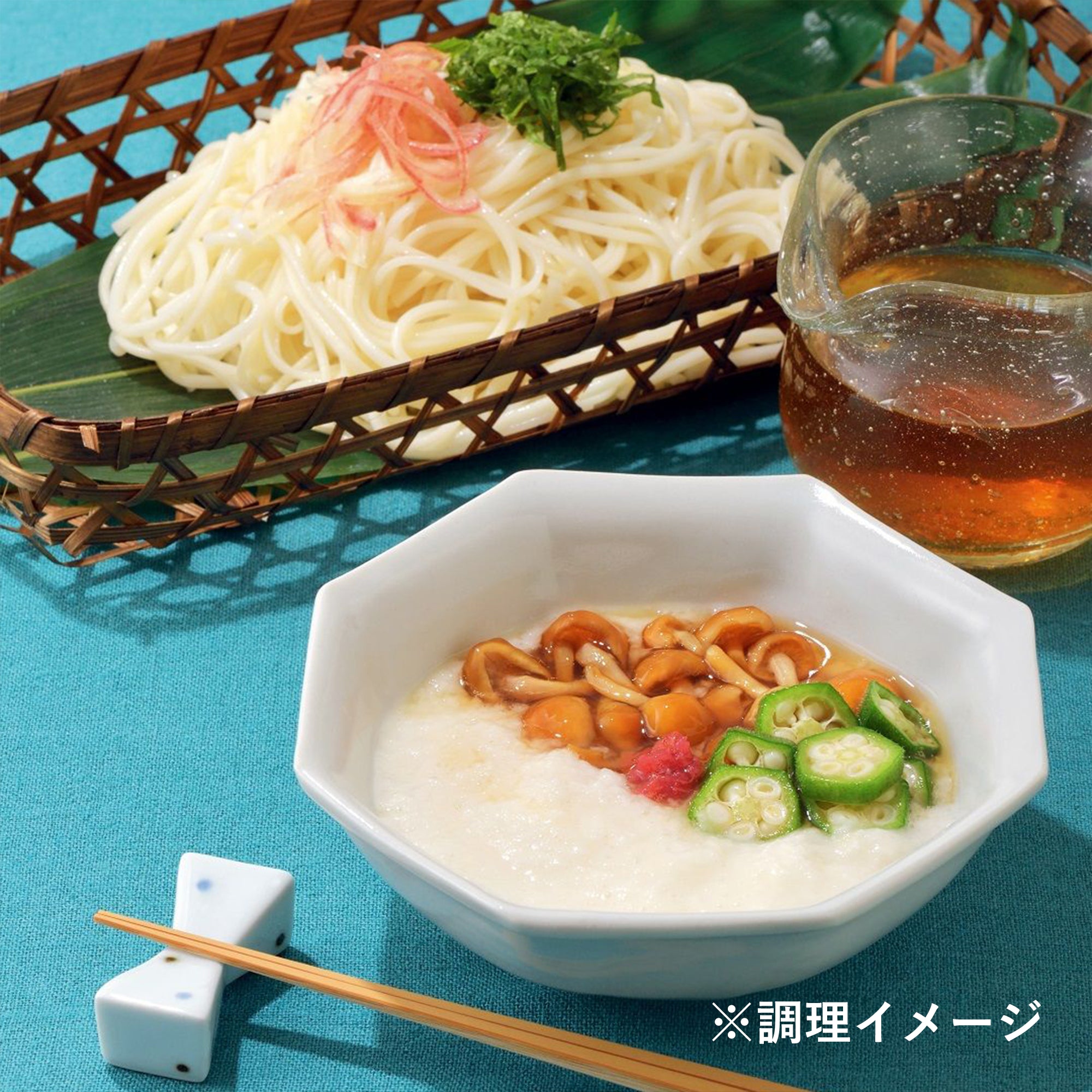 NT-12 (自家製手延温麺12束) 調理イメージ2