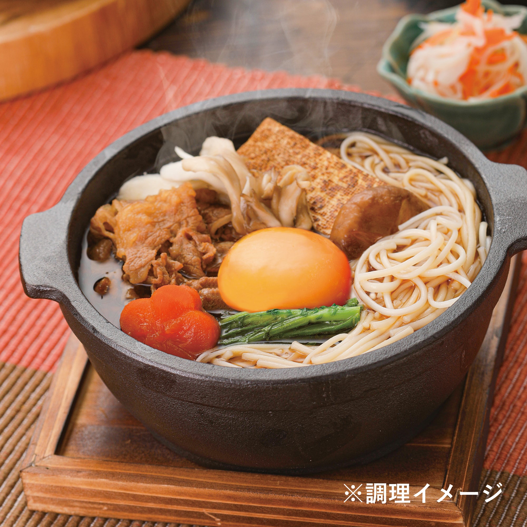 TH-8 (手延温麺HAKU8束) 調理イメージ