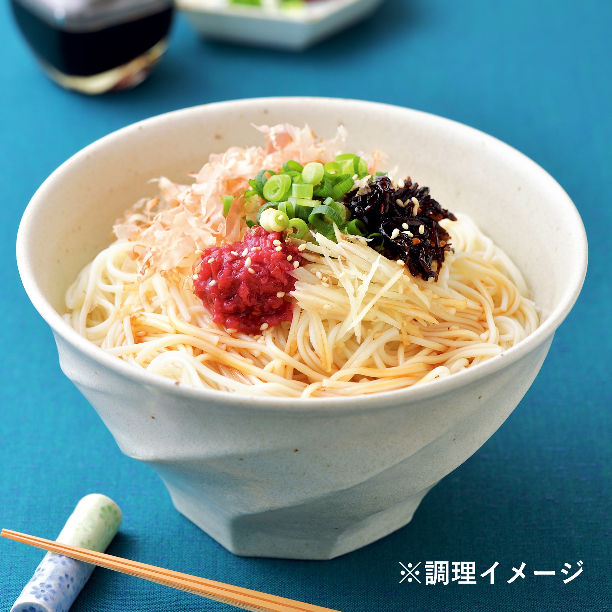 TH-8 (手延温麺HAKU8束) 調理イメージ2