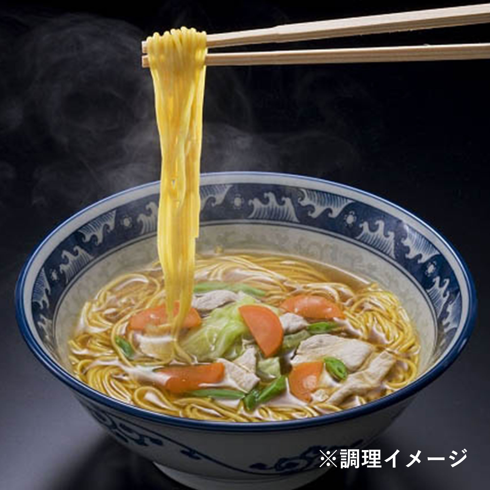 カレーめん 20袋入 調理イメージ