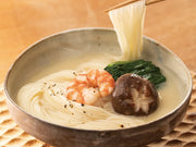 海老の白味噌温麺