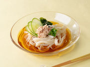 ツナとタマネギの温麺
